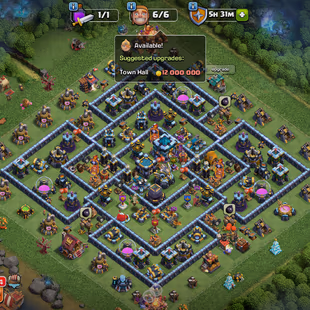 🔥TH 13 FULLY MAX || HEROES 75-75-50-50-25 || 🔥6x MAX TYPE EPIC EQUIPMENT || RENAME AVAILABLE || SUPER ACCOUNT - Image 1