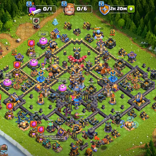 269 ⭐ 200 WALLS MAX TH18 VERRY CLOSE TO MAX DEFENCE AND HEROS ⭐ 13x EPIC EQUIPMENT GOOD LVL [HERO 86-103-42-78-53-10] - Image 2
