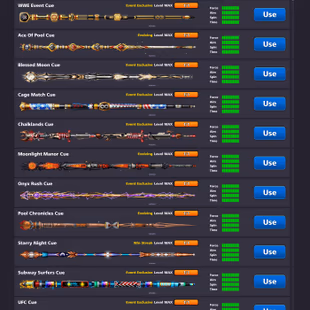 24 BILLION COINS ACCOUNT | Level 454 | CCP 87 | Great Cue Collection | 60+ Event Rings | Final Warning - Image 7