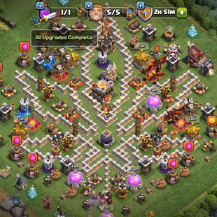 🔥FULLY MAX TH-11🔥[7EPIC-S.BALL-F.BALL-D.CROWN] | HERO-50-50-30-20 | RENAME FREE | LOW PRICE  - Image 3