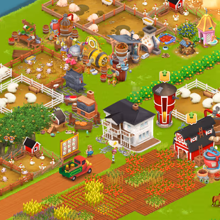 LEVEL 62 | 4000 BARN & 1000 SILO | FULLY FILLED TOOLS & MATERIALS | 3.5M COINS & 452 DIAMONDS | FULL ACCESS | IOS/ANDROI - Image 1