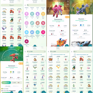 1930 Level 70 Eternatus Galarian Articuno Galarian Moltres Shiny Mega Rayquaza Shiny shadow beldum Shiny Genesect  - Image 3