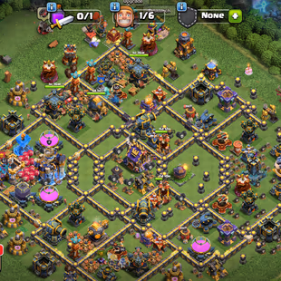 🔥BEST TH 18🔥XP 233-HERO 96-96-72-50- 5 EPIC EQUIPMENT MAX RS 20-17 MAX WALLS AND DEFENSE-NC YES-BEST DEAL - Image 2