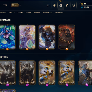 [EUW] 440 Skins | 4 Ultimate Skins | All Champions | Unranked (Ex Platinum) | Level 149 | INSTANT DELIVERY - Image 1