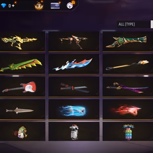 X102|Lvl 63|FFWS GALAXY LEGENDARY OUTFIT|BEARD|237 COSTUME|223 WEAPON(3 EVO+39 MYHTIC)|EVIL AN94 LVL 3|BOOYAH UMP LVL 5| - Image 4