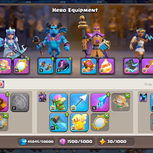 💙 CHEAPEST OFFER 💙 5 EPIC MAX | TH-18 NEAR MAX | DEFENCE MAXED | HIGH LAB | 3X RARE PAID SCENERY | NC AVAILABLE  - Image 6