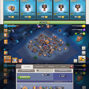 [TH-12 FULLY MAX] || 7 YEAR OLD CHRISTMAS TRSS AVAILABLE || 4 HERO MAX || 3 EPIC || ALL MAX 5 BUILDER || BEST DEAL | A02 - Image 6