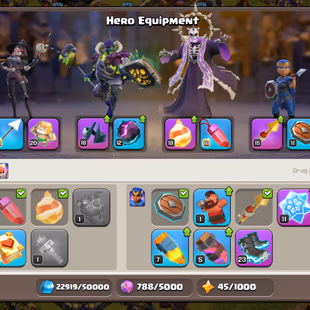 🚀LEGENDARY SUPER TH17🚀WESTLAND SCENERY | EPIC EQUIPMENTS | 800 PLUS CWL MEDALS | LOW NC | EPIC ACCOUNT | - Image 8