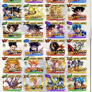 B154-IOS+Android-Vip Acc-Meta-12 ULTRA+2 LR(Vegito+Piccolo)+65 Legends+Vip Equi+Good Zenkai+549 Millions Power+Good Team - Image 6