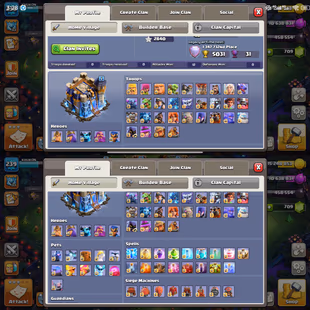 TH-18 MAX! XP-239! 9X EPIC EQUIPMENTS MAX! MAX HEROES! MAX WALLS! MAX TROOPS! INSTANT DELIVERY - Image 3