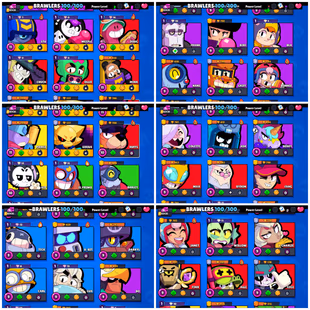  82.4K TROPHY | 44 MAX [ 36 HYPERCHARGED ]  361 RARE SKINS | 100/100 BR | 51 TITLES | 38 MAX RANK BRAWLERS  - Image 4