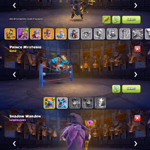 [5366 WAR STAR] HIGH XP 282 | TH18 MAX | 674 GLOBAL RANK | MAX 10 EPIC | 5 HERO MAX | DRAGON DUKE LVL 17 | WAR ARENA - Image 7