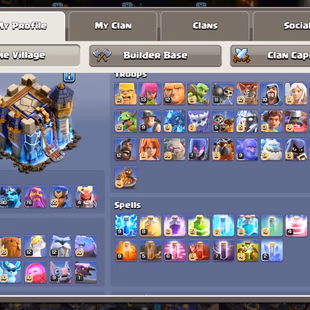 TH 18 l XP 242 l Heroes 80 80 80  76 55 35 35 l Scenery And Skins l Equipment And Items l Best Cheap Price  - Image 3