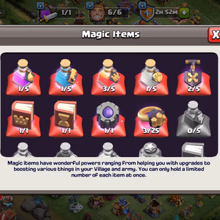 🌟BEST OFFER🌟TH 18 HIGH DEFENCE | 3X HERO MAX 93/105/77/80/55/11 | 6.5K GEM'S NC-FREE | 9 EPIC ALMOST MAX APPRENTICE-8L - Image 8