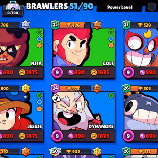 [DG-10] 16K-TROPHIES 51-BRAWLERS 60-SKINS 183-GEMS 60-RENAME CHEAP INSTANT DELIVERY GUARANTEED - Image 4