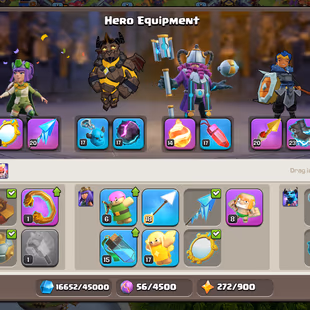 ❗[ PREMIUM TH-16 - GREATEST EPIC ]❗SB [24] - EB [23] | GG-FA-RS [20] | HEROS: 67-85-51-49-28 || LVL 16 WALLS - Image 6