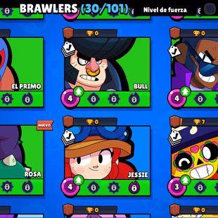 EXCELLENT NOT TO START FROM SCRATCH | 2186 TROPHIES | 30 BRAWLERS | 4 LEGENDARIES | 4 LVL 11 | 2 HYPERCHARGES | 33 SKINS - Image 5