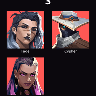 NA - LVL 18 - Unranked - 4 Knives - 22 Skins (Spent42,100 VP) Catrina, Spectrum Guardian, Blade of Chaos - Image 2