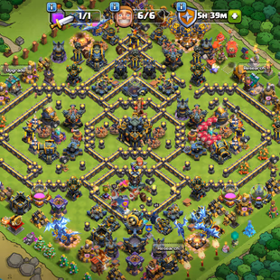 5100-GEM | TH17 BASE MAX | HERO-81-100-53-72-45 | GG-20!SB-20!MM-20!EB-20!RS-23 | 216-XP | NC-YES | ITEMS | BEST DEAL - Image 2