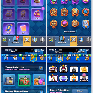 COMBO COC-BS-CR ✨ TH13-9.4k GEMS ✨ 31867 TROPHIES | 436 GEMS | 136 SKINS | 12 MAX BRAWLERS | FREE RENAME | 6K CUPS - Image 7