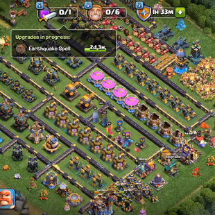 [EE71] OLD UPDATE PROFILE/WALLS MAX [TH18 MAX] 6HERO MAX || GOOD EPIC || BUILDER HUT MAX || BB MAX || RENAME FREE - Image 1
