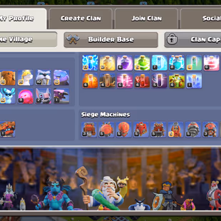 🔥EPIC SB-MM-FB-EB-FF-20 LVL!XP 228!TH 18🔥HERO:100-100-60-80-44!NC 500! STRONG DEFENCE! GREAT TROOPS! INSTANT DELIVERY  - Image 4