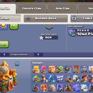 TH16 Max Walls !! 4x Paid Scenery !! 12 Epics ( 4 Level 20 ) !! Heroes K-87 AQ-93 MP-47 GW-62 RC-39 !! Namechange 1000 - Image 3