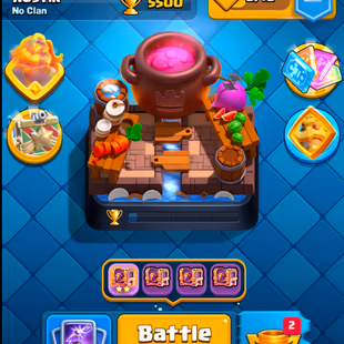 FREE CHANGE NAME | 5500 TROPHIES | 35 LVL | KT 12 | 109 CARDS | 6 EVO | EMOTE 21 | GCCGQRLPR - TAG ACCOUNT - Image 1