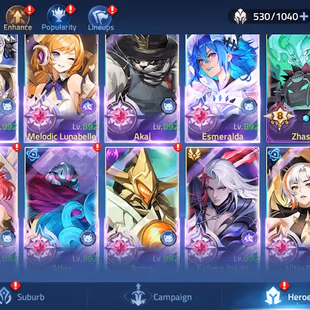 All Platform - Lv 593 - Vip 16 - SV 60016 - Power 76294M - 166 Awakened - 108 Skins Epic - 9 Skin legend - 17 UR - Image 4