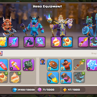 BEST DEAL | TH18 ALMOST MAX | HERO-105-105-90-80-55 | SB-MAX!FA-MAX!FB-23!RS-MAX!EB-MAX | 221-XP | BH MAX | NC-YES - Image 8