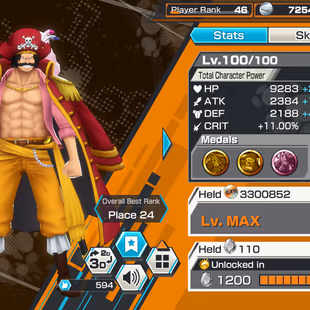 296 Chars -  Full EX Boost LV2 - 55K Power Party - Great Medal - 11K Win - Image 7