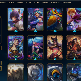 SEVER [ LAN ] -399 LVL  - UNRANK - 399 SKINS - FULL CHAMP [ 15600 BE -102  RP ] - FULL ACCESS  - Image 6