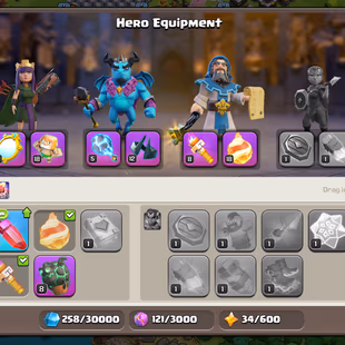 🔥[FULLY MAX TH-12-5EPIC MAX]🔥[11EPIC-S.BALL-FMBALL-G.-GAUNTLET] | HERO-65-65-40-40 | RENAME FREE | LOW PRICE - Image 8