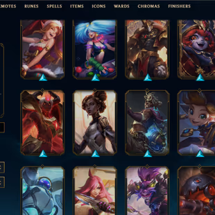 SEVER [ Br ] - 217 LVL  - EMERALD LAST RANK - 157 SKINS - FULL CHAMP [ 12622 BE - 23 RP ] - FULL ACCESS  - Image 5