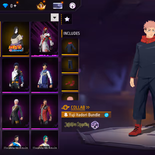 LVL 57 | SUKUNA ITADORI & NARUTO OROCHIMARU BUNDLE | 1 EVO & 10 MYTHIC GUNS | PRIME 3 | OLD EMOTES | INSTANT DELIVE - Image 4