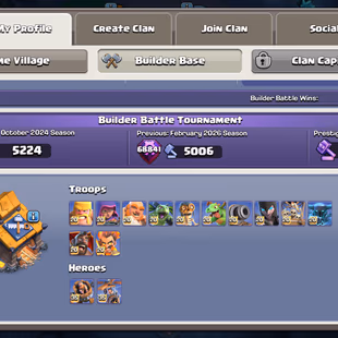 [WUKONG SET SKINS] TH18 MAXED | XP 245 | 5 HEROES MAX | NICE EPIC EQUIPMENT LVL | MAX BB BASE | 2 SCENERY - Image 7