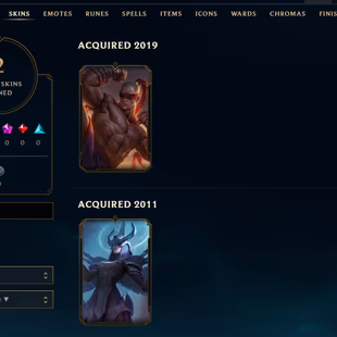 SEVER [ NA ] - 32 LVL  - UNRANK - 2 SKINS - 21 CHAMP [ 499 BE - 73 RP ] - FULL ACCESS - Image 3