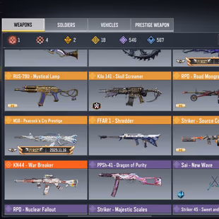 CODM GLOBAL 4X MYTHICAL WEAPON 18X LEGENDARY-1X MYTHICAL SOLDIER 1 LEGENDARY SOLDIER-2X LEGENDARY VAHICALS-CHEAP PRICE - Image 6