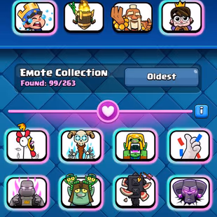 PREMIUM🔥 PREMAX 25 💎 ARENA 21 [] 2 ELITES [] 0 EVO [] 8303 TROPHIES [] XP51 [] 99 EMOTES [] INSTANT   - Image 6