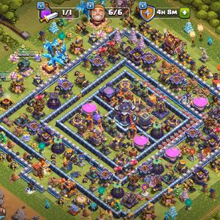 🔥TH-15 NEAR MAX - 2500 LEAGUE MEDALS 🔥 BEST HEROS LEVEL | RENAME AVAILABLE | INSTANT DELIVERY - Image 1