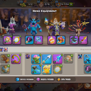 🔥TH 15 ALMOST MAX || HEROES 81-90-60-65-37 || 🔥12x EPIC EQUIPMENT AND 10x EQUIPMENT MAX || SUPER ACCOUNT - Image 5