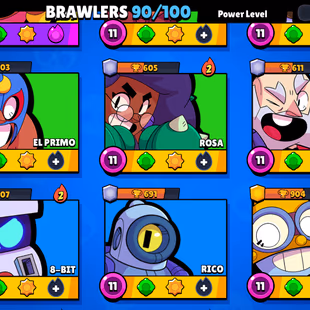 🔥45K TROPHY!!51 MAXED BRAWLERS-19!!HYPERCHARGED🔥!!NC-90(AVAILABLE)!! EXCLUSIVE SKINS -BEST DEAL -INSTANT DELIVERY  - Image 8