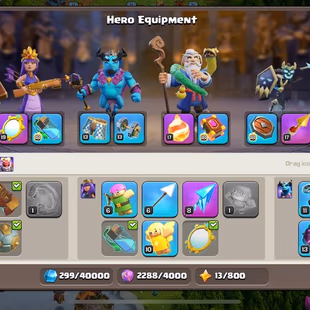 [MAXED TH-14] NEW 15 | ALL EPIC EQUIPMENTS | S.BALL-GG-F.BALL-ROCKET [17 LVL] | 58-58-52-31-30 | XP-175 | 328 CLW | - Image 3