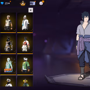 X305|Lvl 63|84 BUNDLE|SASUKE BUNDLE|130 COSTUME(39 MYTHIC)|257 WEAPON(10 EVO+55 MYTHIC)|NARUTO M4A1|M1887 Conqueror Lv 4 - Image 7