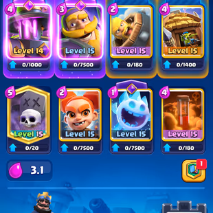 68 LVL | 10000 TROPHY | 15 LVL KT | 19 EVOLVED | 218 EMOTE | 53 TOWER COLLECTION | ULTIMATE CHAMPION 1924 - Image 5