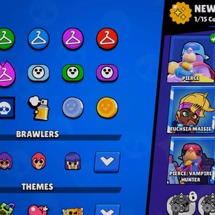 89 BRAWLERS🌀 | TROPHY 50K🏆 | 4 MAXED | 12 HYPERCHARGE | 157 SKINS | 122 GADGETS | 69 STARPOWER | 60 GEARS - Image 5