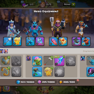 🔥TH 14 FULLY MAX || HEROES 85-85-60-60-30 || 🔥6x EPIC EQUIPMENT AVAILABLE || FREE NAME CHANGE || BEST ID  - Image 6
