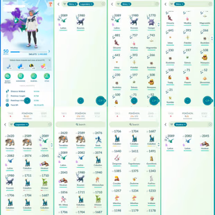 LEVEL 50 | SHADOW SHINY LATIOS | SHINY KYUREM | 2 SHINY LEGENDARY | 12 LEGENDARY | 16 SHINY | 2 HUNDO (4) - Image 2