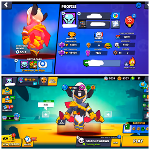 48K PLUS TROFIES | BRAWLERS 87 |18 Hyper 6 𝐌𝐀𝐗 | SKINS  126 | MANY PIN Available | NC 60 - Image 1