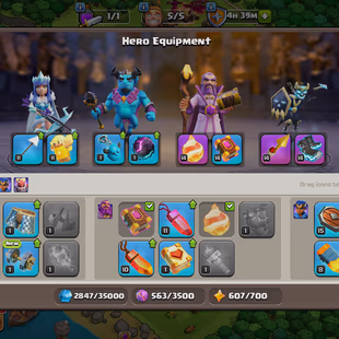 800 CWL 🔥TH 13 FULL MAX || HEROES 75-75-50-50-25 || 🔥8x EPIC EQUIPMENTS || RENAME AVAILABLE || SUPER ACCOUNT - Image 7